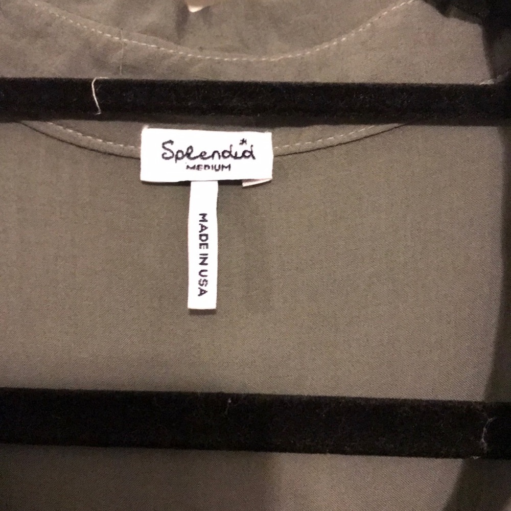 Splendid Army Colored Button Down - image 2